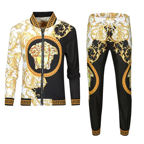 versace jeans tracksuit mens|Versace men's tracksuit alternatives.